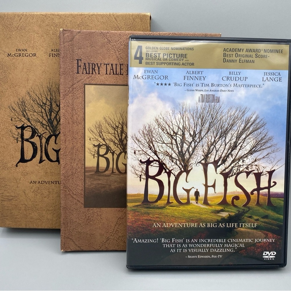 Big Fish‎ (DVD, 2005, Special Edition with Collectible Book) Ewan McGregor